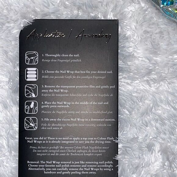 Colour Flash - Girl fun! Vibrant colors, Girls Rule nail wraps - Picture 9 of 10